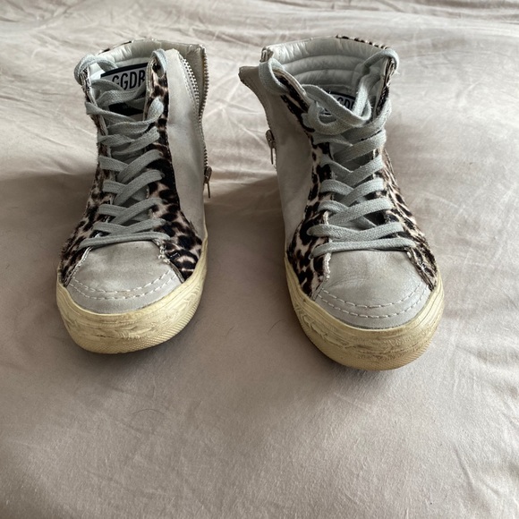 Golden Goose slides with animal print - Picture 3 of 4